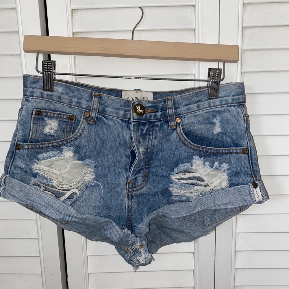 One Denim shorts